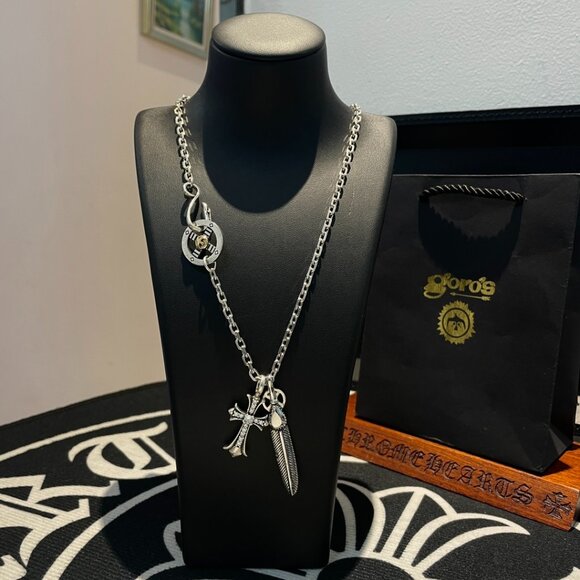 Goro's Takahashi Goro Eagle Feather Necklace